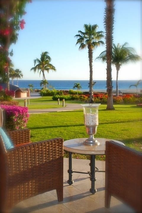 Terrace off of dining room 