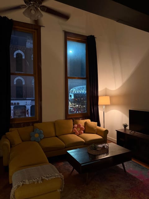 Living Area Loft Unit 7