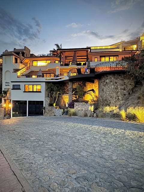 Three level home with elevator