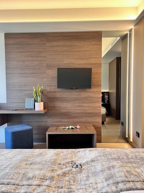 Panoramic Double Room | Down comforters, minibar, in-room safe, desk