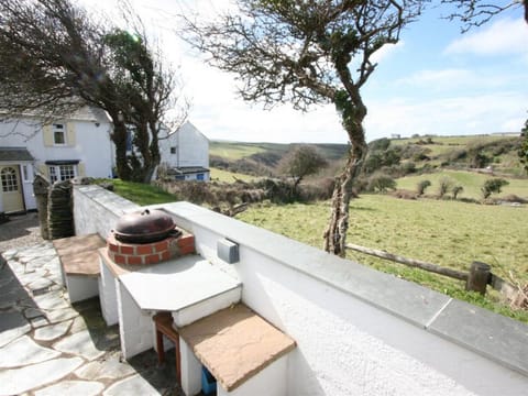 Barbecue area and view