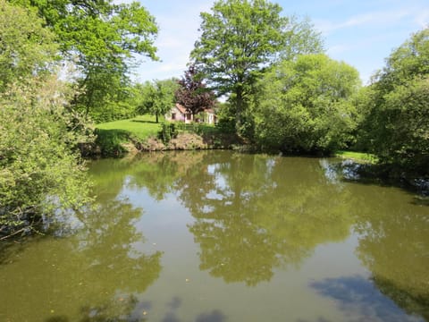 View of house and lake