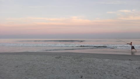 Wake up to beautiful sunrises at Garden City Beach!