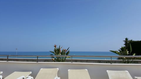 View from pool area