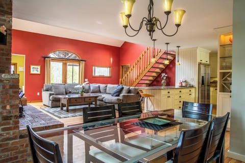 Open concept first floor