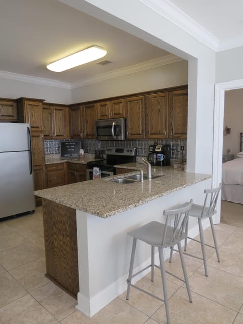 Seating for 2 at the bar