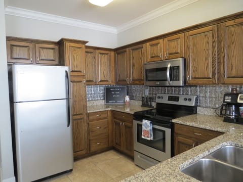 Fully appointed kitchen