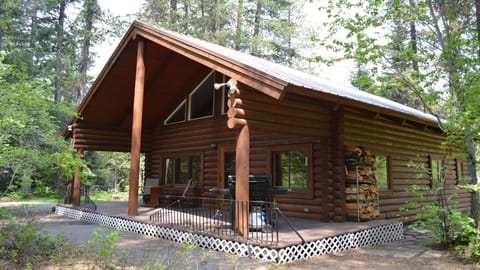 The back of the house.