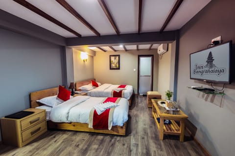 Double Deluxe Room | Rollaway beds, free WiFi, bed sheets