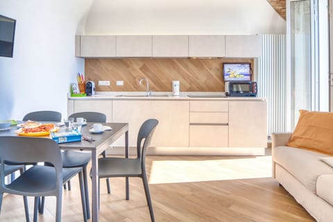 Kitchen, Living Room