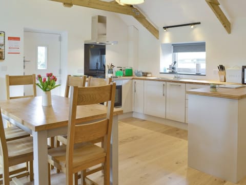 Spacious dining area and kitchen | Number 19, Trewellard, near St Just