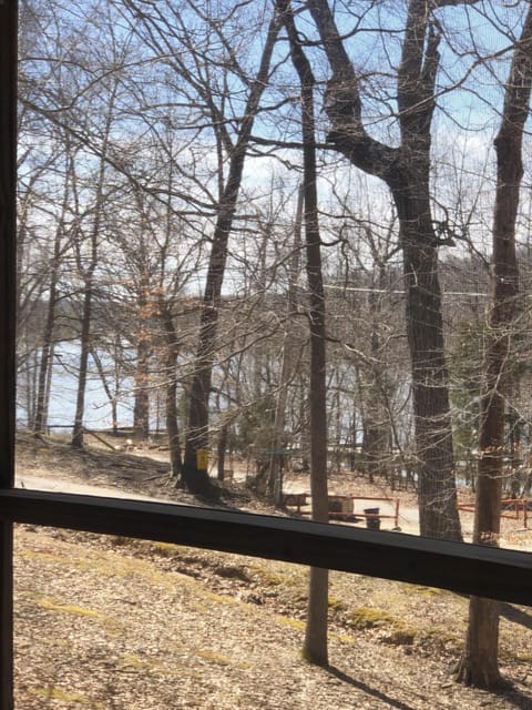 Lake view from upstairs 