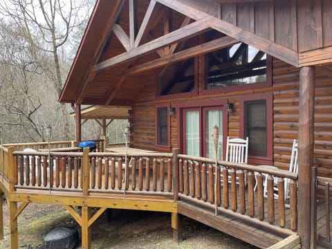 Extended deck area
