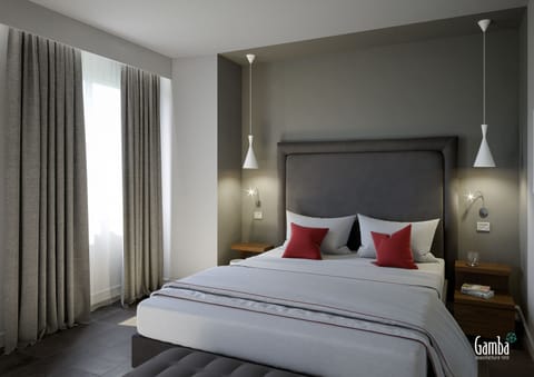 Double Room, 1 Double Bed, Balcony, Lake View | Minibar, in-room safe, desk, soundproofing