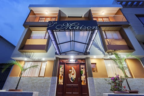 Front of property - evening/night