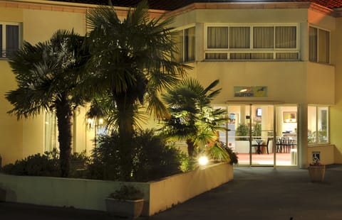 Front of property - evening/night