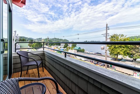 Relax and enjoy the view from  the closest and highest vantage point in this condominium complex.