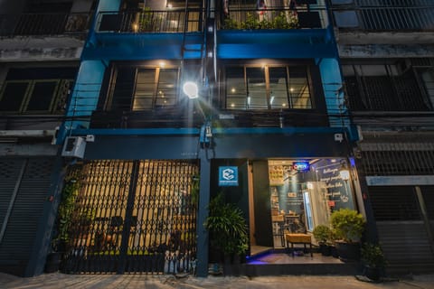 Front of property - evening/night