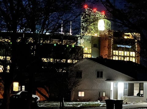 View from living room