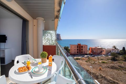 View of Calpe from the Borumbot Building in the centre of Calpe