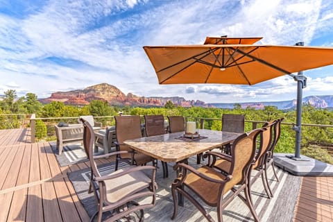 Stunning views from our expansive deck