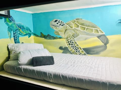 Standard Shared Dormitory | Laptop workspace, blackout drapes, iron/ironing board, free WiFi