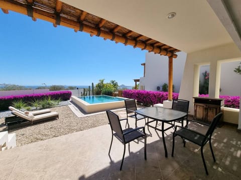 Gather for meals with panoramic views right from your terrace.