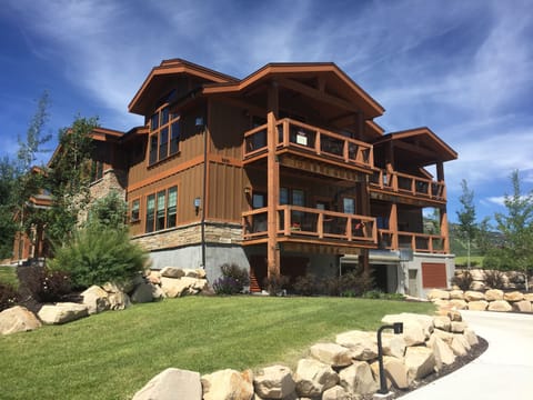 Exterior view - Top Level Unit on Left Side.