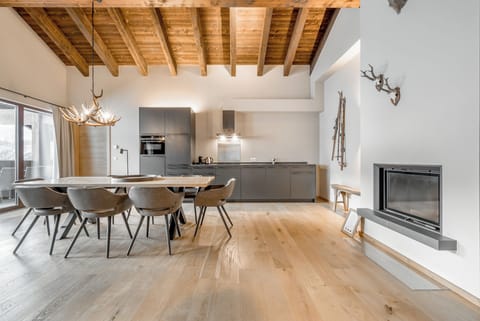 Penthouse Apartment | 6+2 | Private kitchen | Full-size fridge, microwave, stovetop, dishwasher