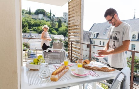 Enjoy the fresh air from the balcony or terrace.