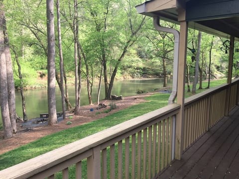 View from back deck