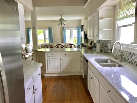 Kitchen was fully updated in 2018.