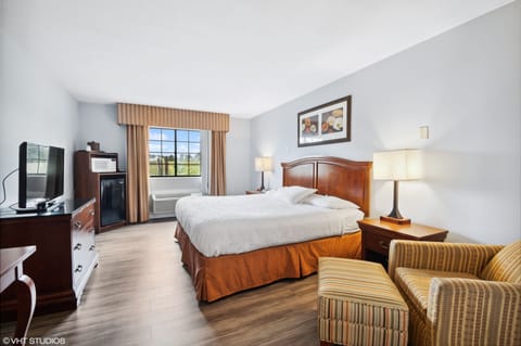 Standard Room, 1 King Bed | Desk, laptop workspace, blackout drapes, iron/ironing board