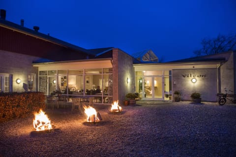 Front of property - evening/night