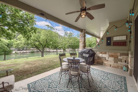 This first floor condo has a great patio