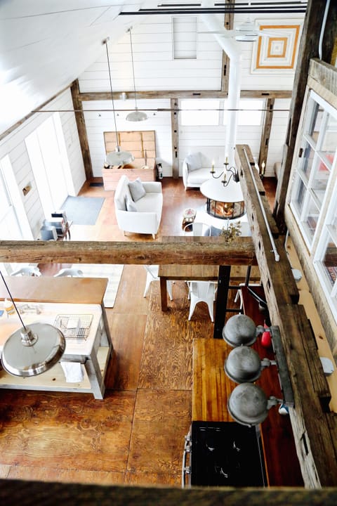 A long view from the loft