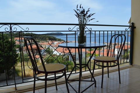 Panoramic Apartment, 1 Queen Bed with Sofa bed, Terrace, Sea View | Terrace/patio