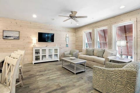 Spacious, open living area