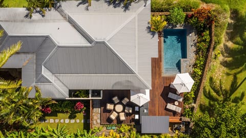 Kukuiula Makai Cottage #27 - Backyard Aerial View - Parrish Kauai