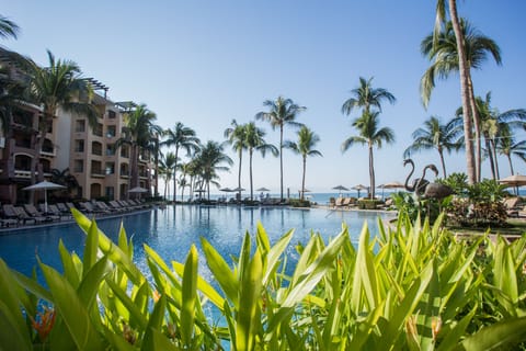 Outside view of resort. 