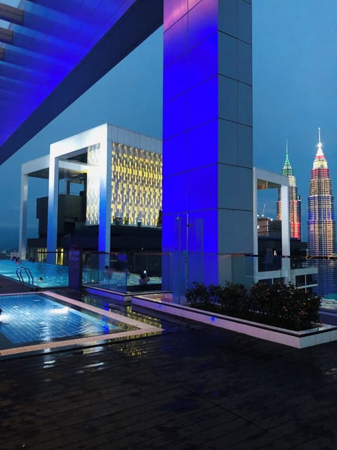 Outdoor pool, open 10:00 AM to 10:00 PM, sun loungers
