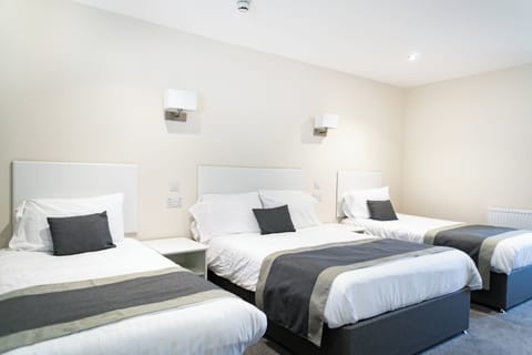 Quadruple Room, Multiple Beds | Desk, laptop workspace, iron/ironing board, free WiFi