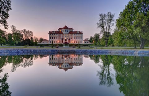 Front of property - evening/night