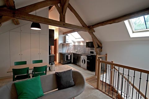 Vue sur l'espace cuisine