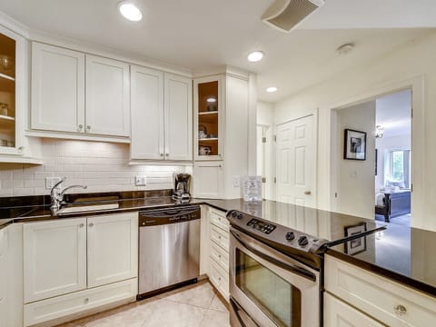 Kitchen at 1715 Bluff Villa