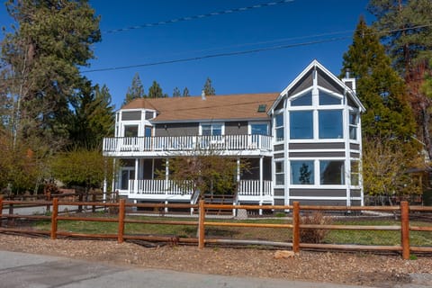 Luxury two story home offering panoramic lake views from nearly every room! 