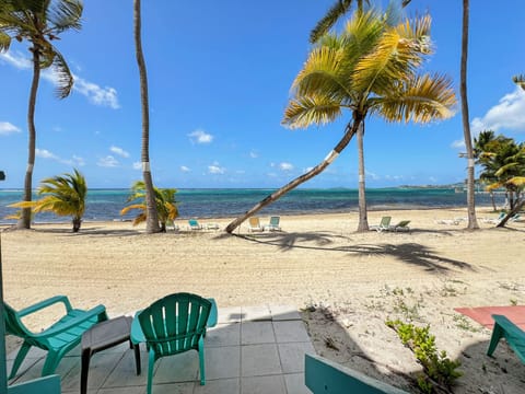 Beach from patio
