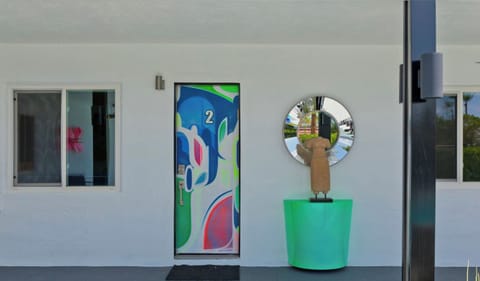 Front entrance to unit 2