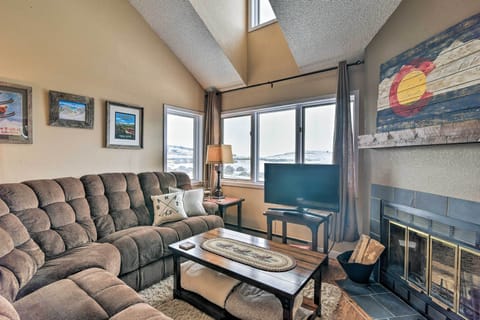 Granby Vacation Rental | 3BR | 2BA | Stairs to Enter | 1,019 Sq Ft