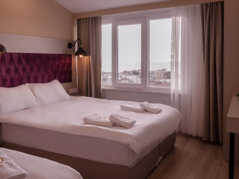 Standard Triple Room | 1 bedroom, in-room safe, desk, laptop workspace